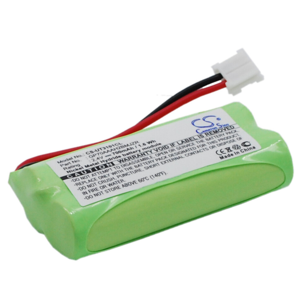 Cordless Phone Battery 2.4V 700Mah Nimh Replacement For Vtech Ds61152 Ds6121 8013260000 9426802887242