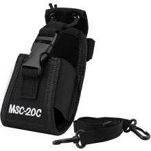 3 in 1 Nylon Two Way Radio Holster Pouch, Universal Walkie Talkie Holder for Baofeng Motorola Kenwood