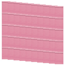 50Pcs Standard Size Sealing Envelopes 12.7x9Inch Colorful-Pink