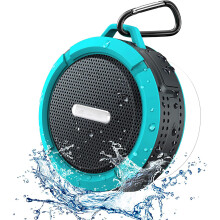 Compacte draadloze speaker met basversterking, IPX7 waterdicht voor avonturen in de buitenlucht, luid geluid, luid geluid, luid geluid, luid geluid,