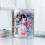 Metallic Star Accent Clear Binder Cover Double Clasps Closure-2 2