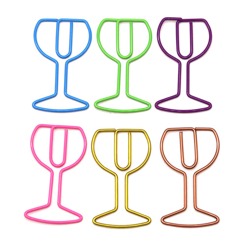 Trombones en forme de tasse à vin, 30 pièces, trombones en-or 1