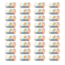 36PCS Fun Dier Vormige Gum Creatieve Capybara Art Gummen