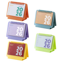 5 stuks 2026 bureaukalender maandkalender eenvoudige staande-A
