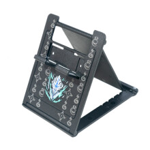 Supporto antiscivolo per modelli Nintendo Switch, compatibilità universale, design con angolo regolabile, ventilazione adeguata, design pieghevole e