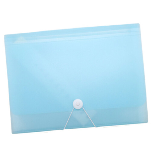 Multi Layer Plastic Document Organiser For School Office-Blue