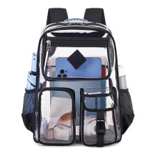 Sacs à dos visuels clairs, cartable d'école, sacs à dos de-Noir