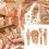 Bandes blanches rétractables, 4 pièces,-Jasmin cherche 2