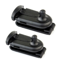 Two Way Radio Belt Clip 2 Pack, 360 Swivel Replacement for Motorola EM MR T Series Models