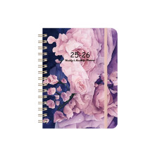 Modern English Pages Work Organizer Notebook Spirals Bound-24