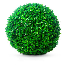 Artificial Boxwood Balls 5in, UV Resistant Faux Topiary Balls for Garden Wedding Patio and Home Decor