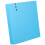 Plastic Binders 3 Hole Punch Folders Secure File Storage-Blue 1