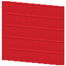 50 stuks afdichtingsenveloppen 12,7 x 9 inch-Rood