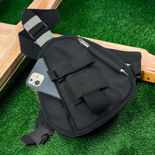 Two Way Radio Chest Pack with Quick Access and Adjustable Strap for Hiking, Work and Security 2