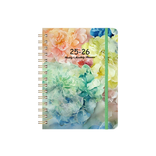 Student professionele wekelijkse planner notebook spiralen-27