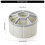 360-Degree Rotating Pencil Cup 6 Compartment Desktop Pen-Blue 4