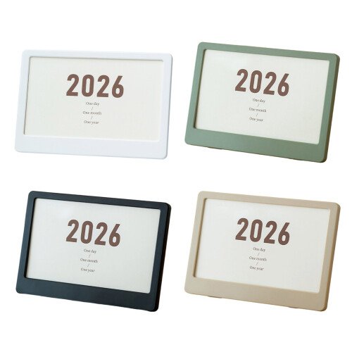 2026 Calendar Display Stand And Picture Frame Double-Black 1