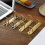 2Pcs Two Hole Metal Binding Rings Square Shape-Small gold 4