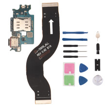 Hoofdscherm LCD-flexkabel voor Samsung Galaxy S22 Plus reparatie, moederbord flexkabel met gereedschapskit, vervangend onderdeel voor reparatie van