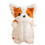 Multifunktionaler Corgi-Plüschbeutel, Schulbedarf,-Orange Farbe 1