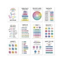 12 Sheets Positive Affirmation Wall Charts 10x14Inch For-02