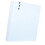 Plastic Binders D Shape 3 Hole Punch Folders For A4-White 1
