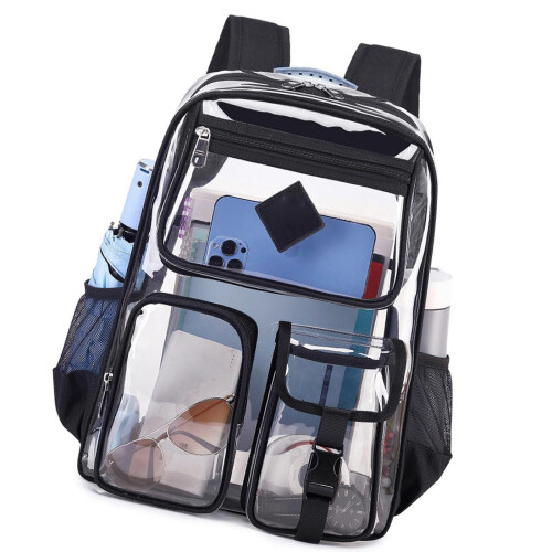 School Bag Travel Backpacks Large Capacity Visual-Black