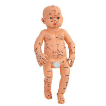 Pediatric Massage Practice Model With Acupoints-Baby girl