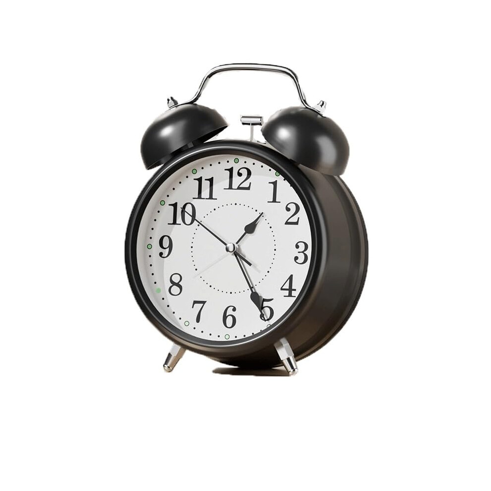 Digital Alarm Clock with Loud WakeUp Alarm, Compact Bedside Clock for Home or Travel
