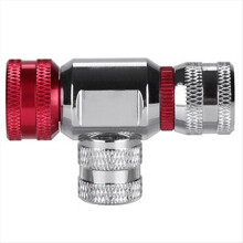 Cycling Air Nozzle Bicycle Air Nozzle Design Non-Deformation Simple Installation Aluminum Alloy Material