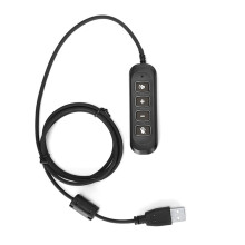 Adaptor pentru căști cu anulare a zgomotului și placă de sunet încorporată, calitate excepțională a sunetului, plug and play, volum în