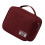 Travel Friendly Wire Bag Leakproof Lining Storage Box-Claret 1
