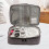 Travel Friendly Wire Bag Leakproof Lining Storage Box-Claret 5
