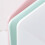 4 Pcs Acrylic Bookends L-Shape Bookends Decorative-Pink 7