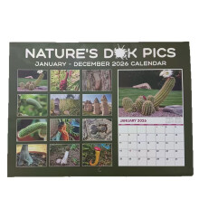 Funny greeting card - 2026 Fun Calendar, 2026 Thick Paper