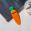 Playful Silicone Carrot Bookmarks Creative Desk Accessory 5