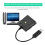 Dual Vibration Feedback Controller Converter Converts PS2 To Xbox 360 USB Peripheral Sharing Plug And Play Microphone Port Adjustable Analog Digital 7
