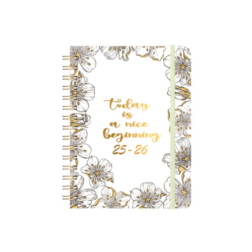 Moderne Engelse pagina's Werkorganisator Notebook Spiralen-6
