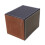 Leather Pen Holders Desk Organizer Square Pencil Holders-Black 7