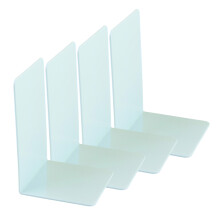 4 Pcs Multifunctional Book End Acrylic Book Stoppers-Green