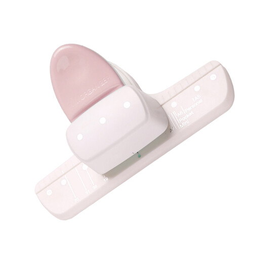 Manual Desk Hole Punch Tool Lightweight Plastic Design For