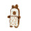 Capybara Pencil Pouches With Large Compartment And-Deep Coffee 1