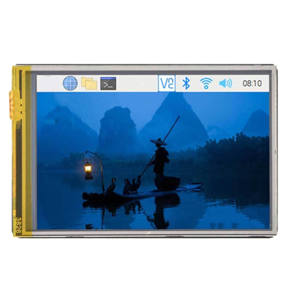 3.5 Inch Rpi Lcd Touch Display 320X480 Resistive Touchscreen For Pico2 Rp23502040 Development Board Light 4852240129418