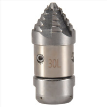 Ugello rotante mini da 3/8" per la pulizia di scarichi, tubi di scarico fognario, flusso ridotto, alta pressione, 30 litri