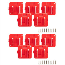 Batterijhouder compatibel met -20V-batterij, wandhouder met 20 schroeven voor 20V-batterij 1,5Ah 2,0Ah