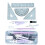 Compass and Ruler Plastic Drafting Supplies Kits With-Purple 1
