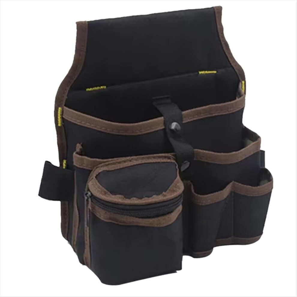 Multifunctional Tool Storage Bag Pouch Belt Electrician Toolkit Drill Wrench Screwdriver Hardware Tool Bags Organizer,A 4852840295018