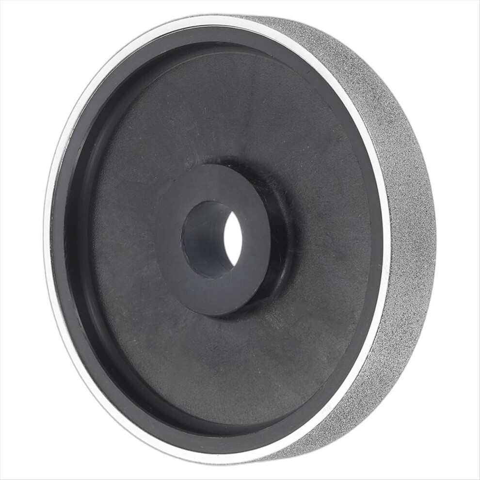 Diamond Lapidary Jewelry Grinding Wheel 6In Diamond Grinding Wheels With 1In Arbor Hole For Gem Marble Stone 100 Grit 4852240133392