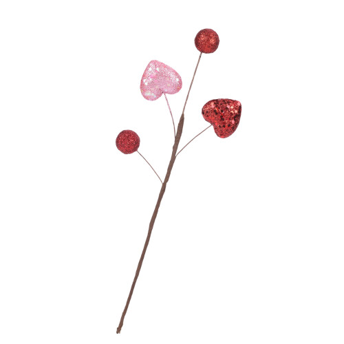 Stilvolle rote herzförmige-E