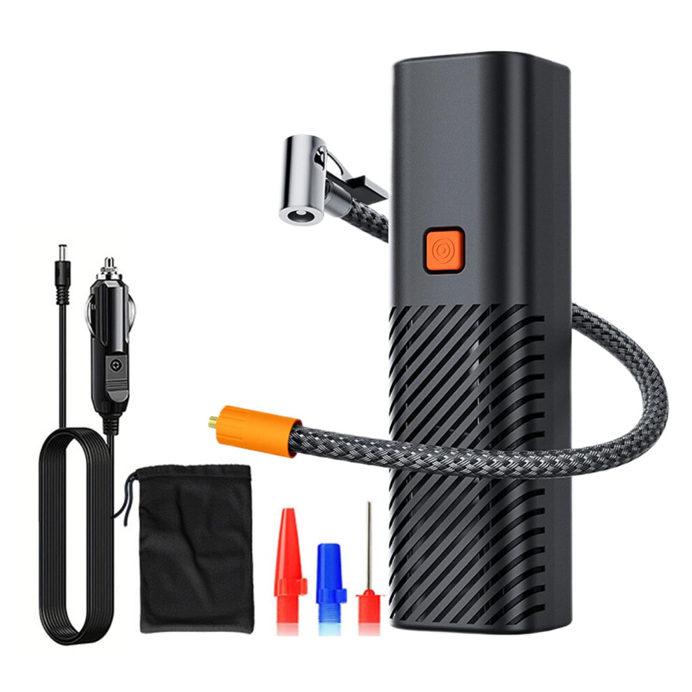 Portable Tire Inflator With Fast Inflation And Pressure Gauge For Car Suv Truck Motorcycle Rv 9001264057374